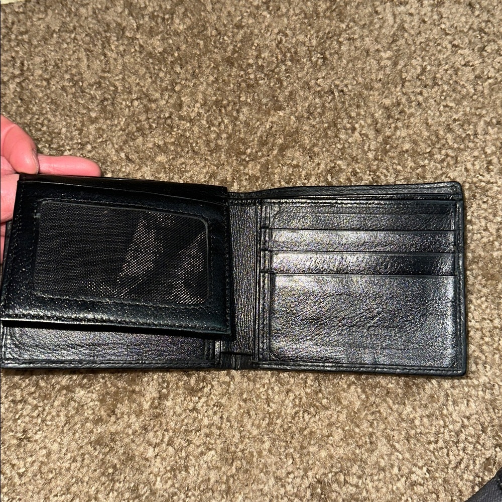 El General stingray skin men’s Black and Gray Western Boots with belt and wallet - Picture 11 of 13